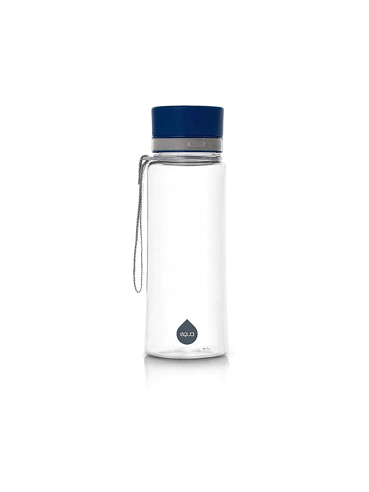 EQUA | Trinkflasche Tritan 0,6l Transparent Blue | 